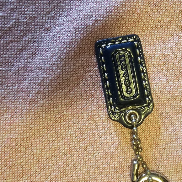 Coach Y2K Satin Wristlit Bag Colorful Pattern Wristlist Clutch Hand And Purse - Picture 3 of 7